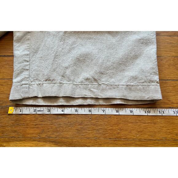 TOMMY BAHAMA Beige Pinstripe Linen/Cotton Shorts sz 35 - Picture 11 of 11